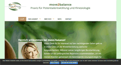 Desktop Screenshot of move2balance.de